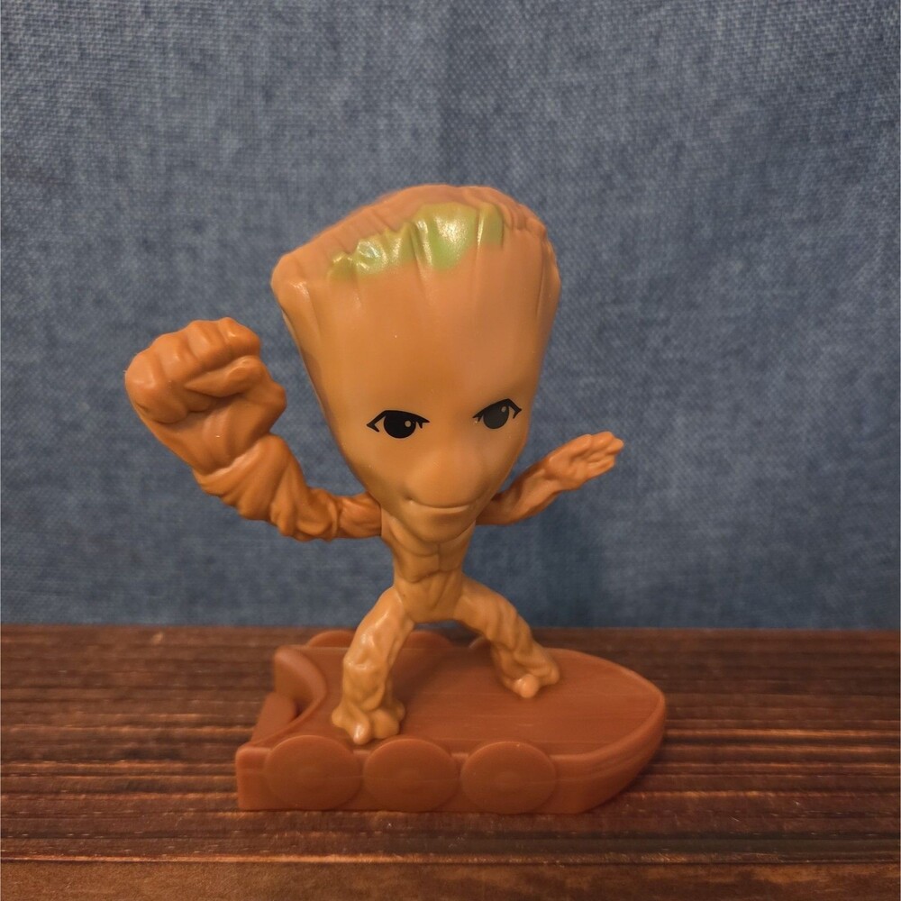 McDonalds Marvel Baby Groot Happy Meal Toy Plastic Figure 2022